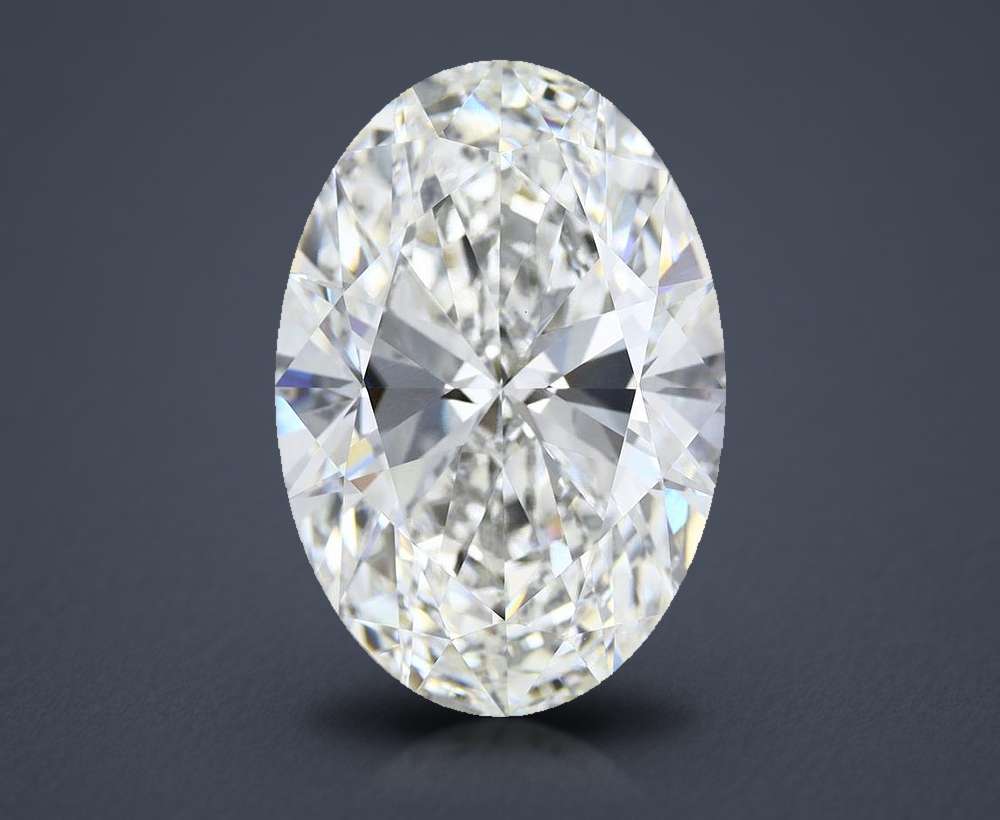 10.09 Carat Oval Lab Diamond