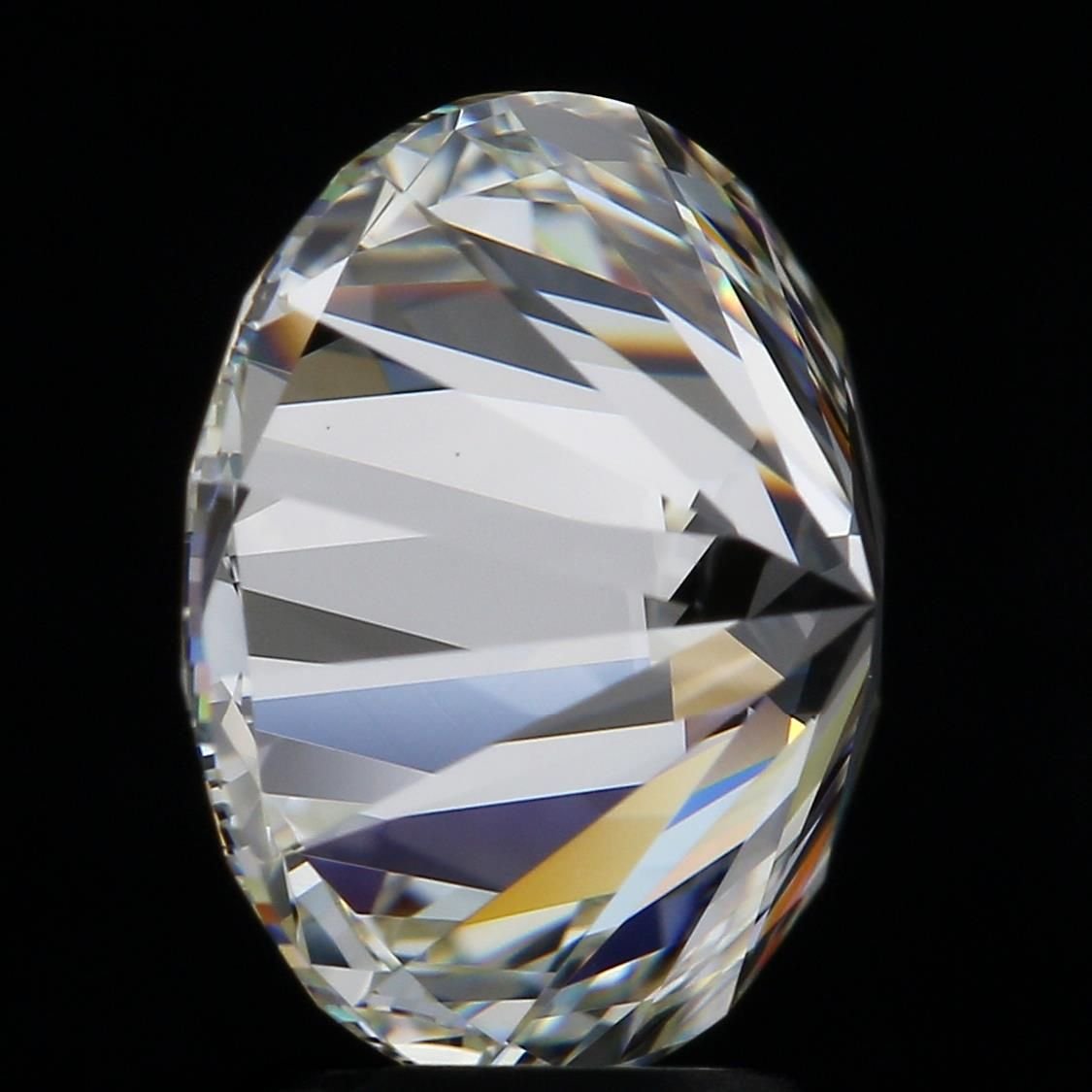 4.07ct J VVS2 Rare Carat Ideal Cut Round Diamond