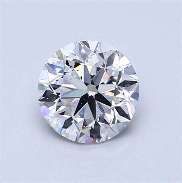 0.90ct D SI1 Very Good Cut Round Diamond