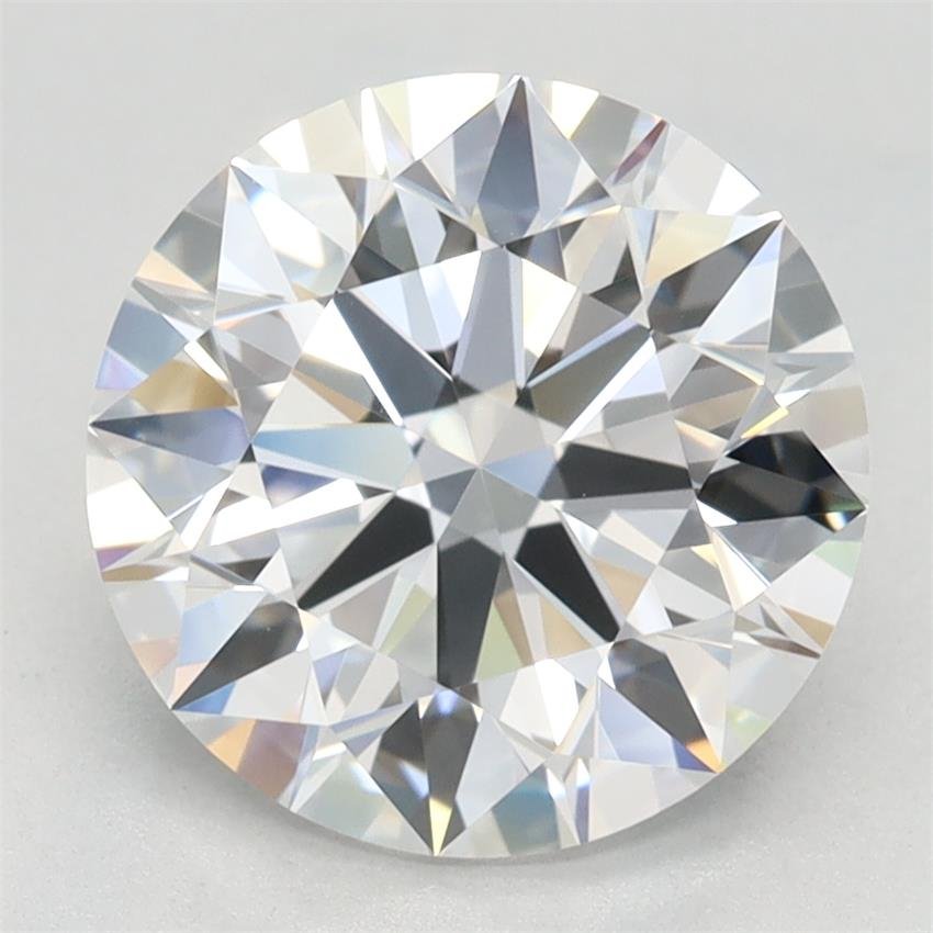 2.68ct D VVS1 Rare Carat Ideal Cut Round Lab Grown Diamond