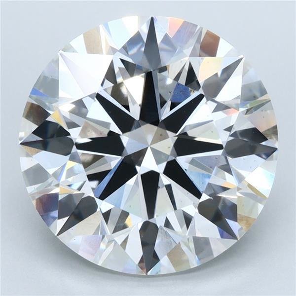 6.35ct F VS2 Rare Carat Ideal Cut Round Lab Grown Diamond