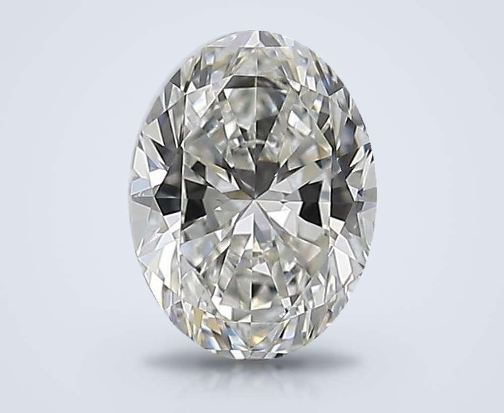 0.96 Carat Oval Natural Diamond