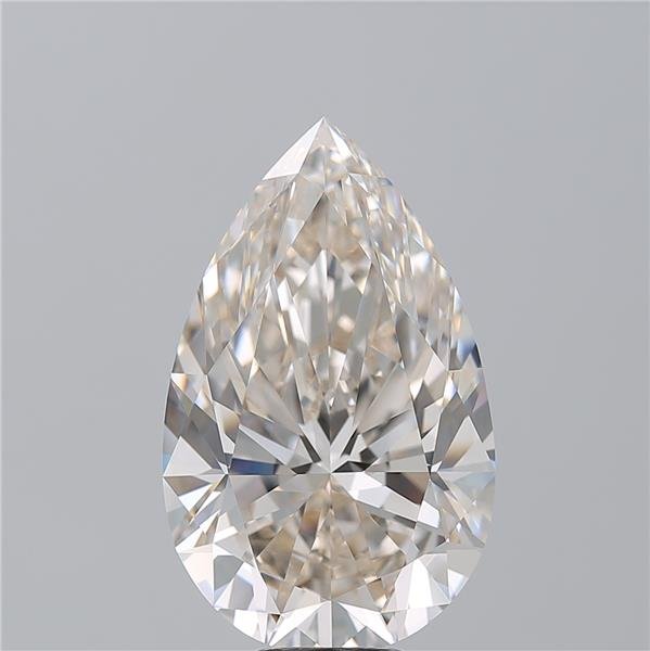 10.30ct J IF Rare Carat Ideal Cut Pear Diamond