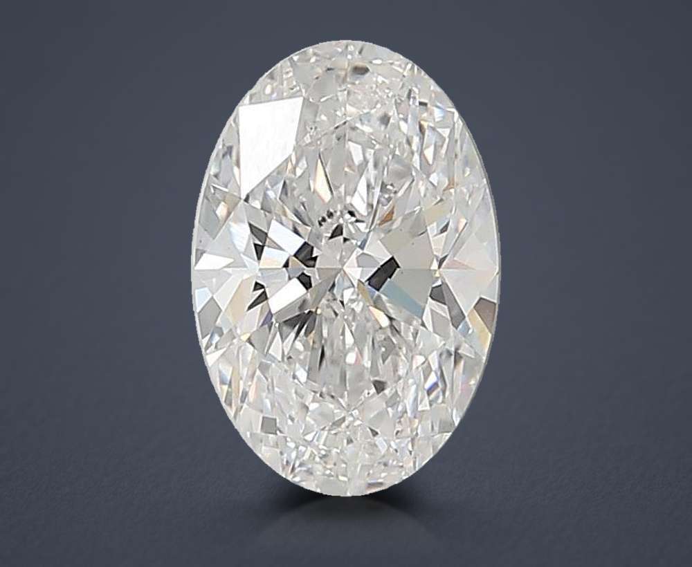 6.01 Carat Oval Lab Diamond