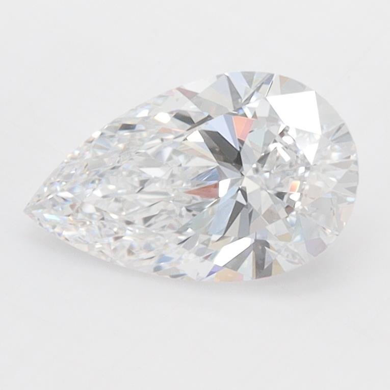 1.08ct D VVS1 Rare Carat Ideal Cut Pear Lab Grown Diamond
