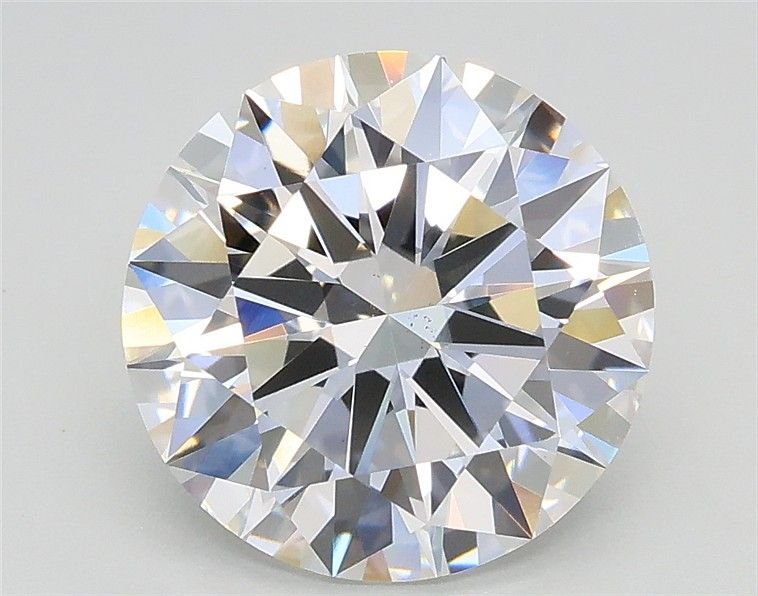 2.54ct E VS2 Rare Carat Ideal Cut Round Lab Grown Diamond