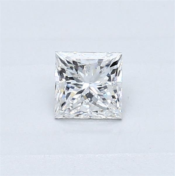 0.35ct D SI1 Rare Carat Ideal Cut Princess Diamond