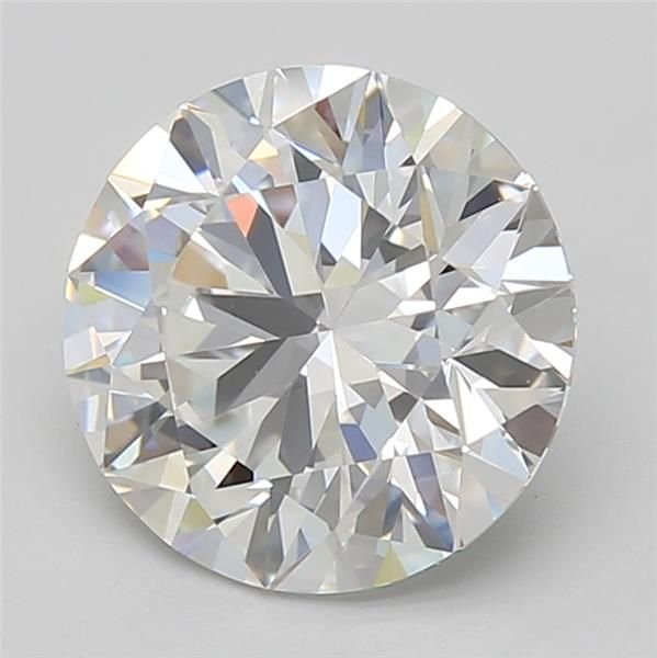 3.72ct F VVS2 Rare Carat Ideal Cut Round Lab Grown Diamond
