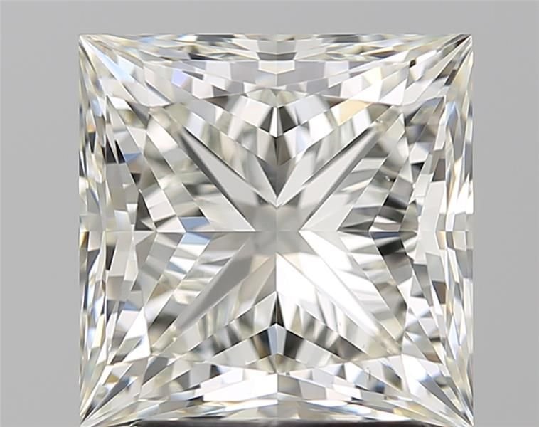 3.03ct K VS2 Rare Carat Ideal Cut Princess Diamond