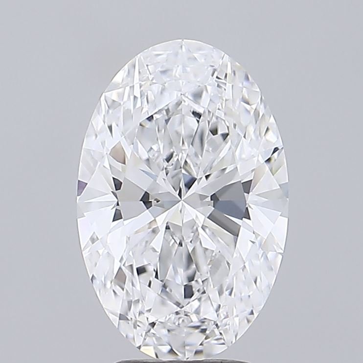 3.70 Carat Oval Lab Diamond