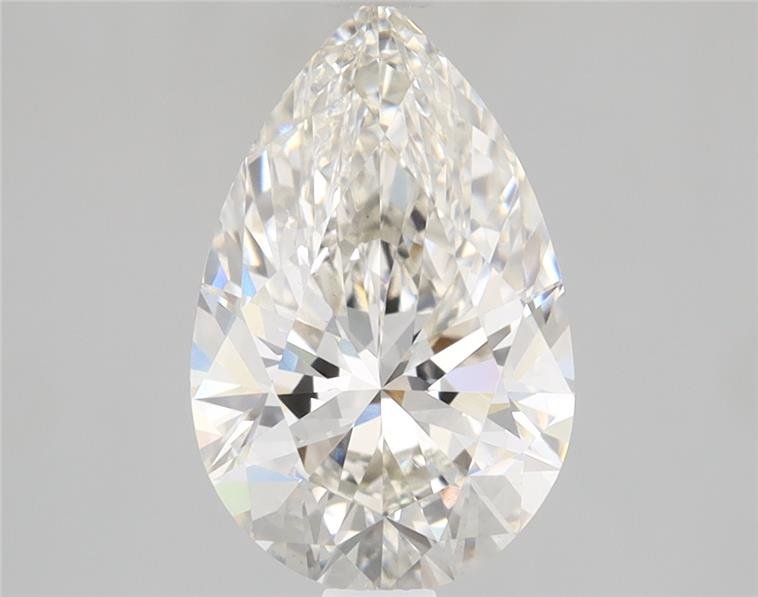 1.73ct H VS1 Rare Carat Ideal Cut Pear Lab Grown Diamond