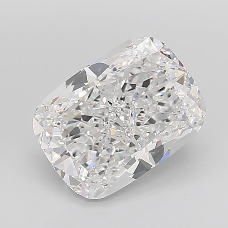 5.55ct E VVS2 Rare Carat Ideal Cut Cushion Lab Grown Diamond