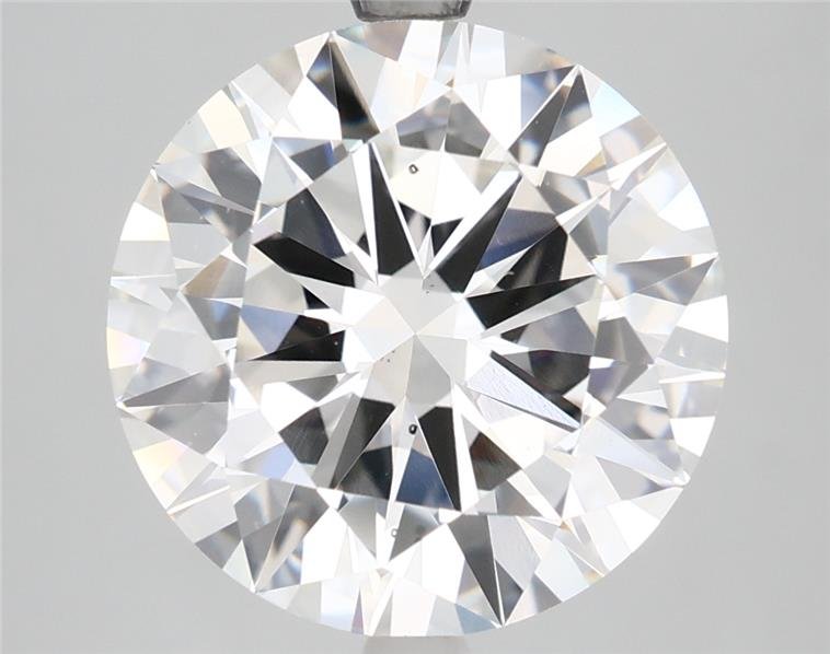 6.51ct F VS2 Excellent Cut Round Lab Grown Diamond