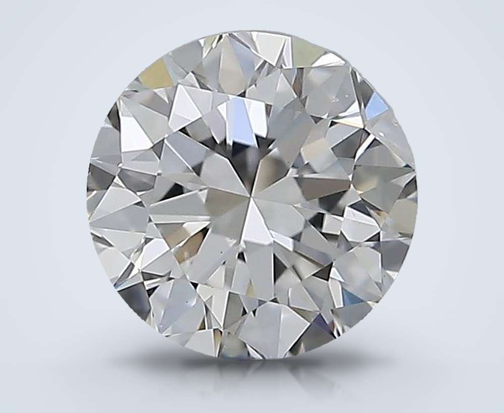 0.70 Carat Round Natural Diamond