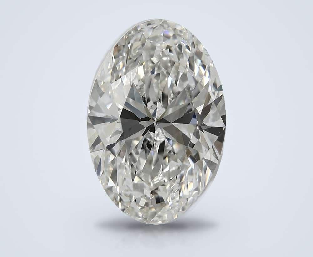 3.90 Carat Oval Natural Diamond