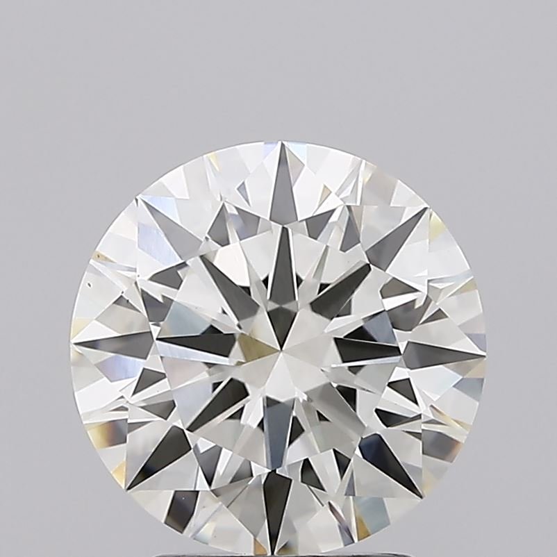 2.55ct J VS1 Rare Carat Ideal Cut Round Lab Grown Diamond