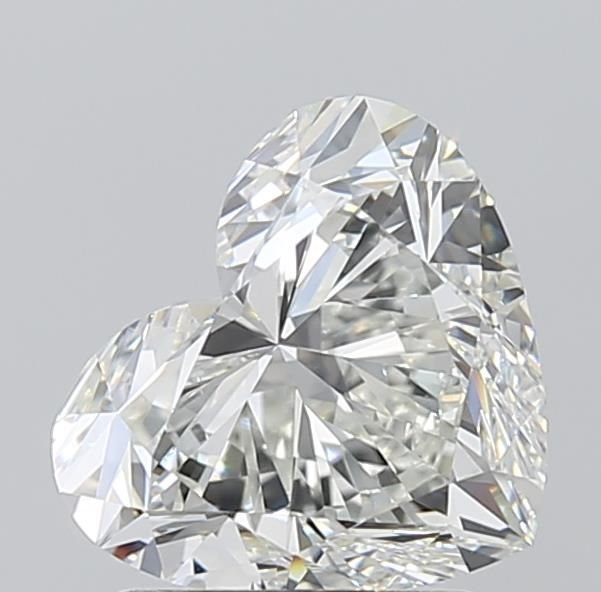 1.51ct J VVS2 Excellent Cut Heart Diamond