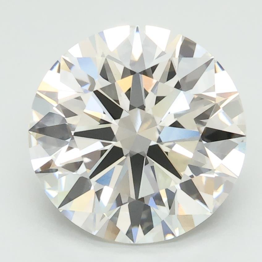 3.43ct F VVS2 Rare Carat Ideal Cut Round Lab Grown Diamond