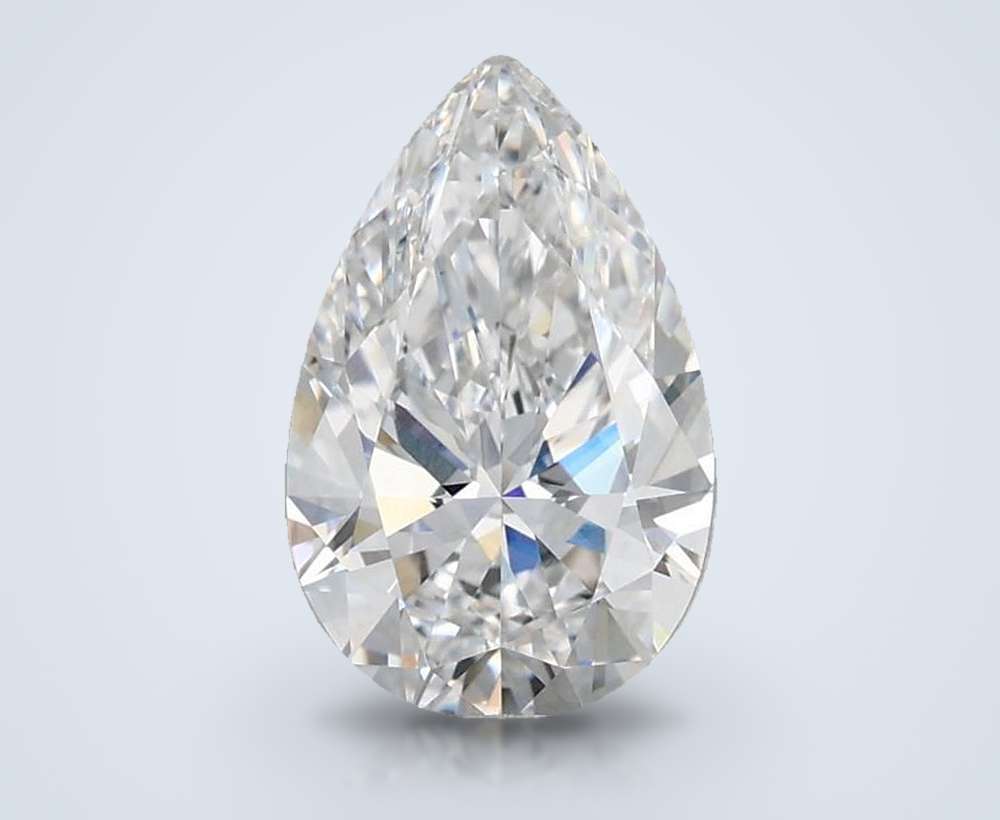2.00 Carat Pear Lab Diamond