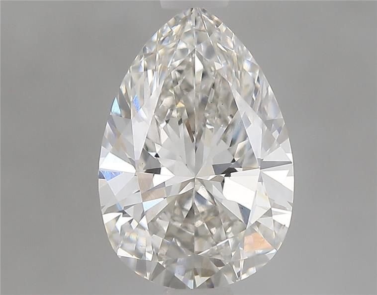 1.08ct H VS1 Rare Carat Ideal Cut Pear Lab Grown Diamond