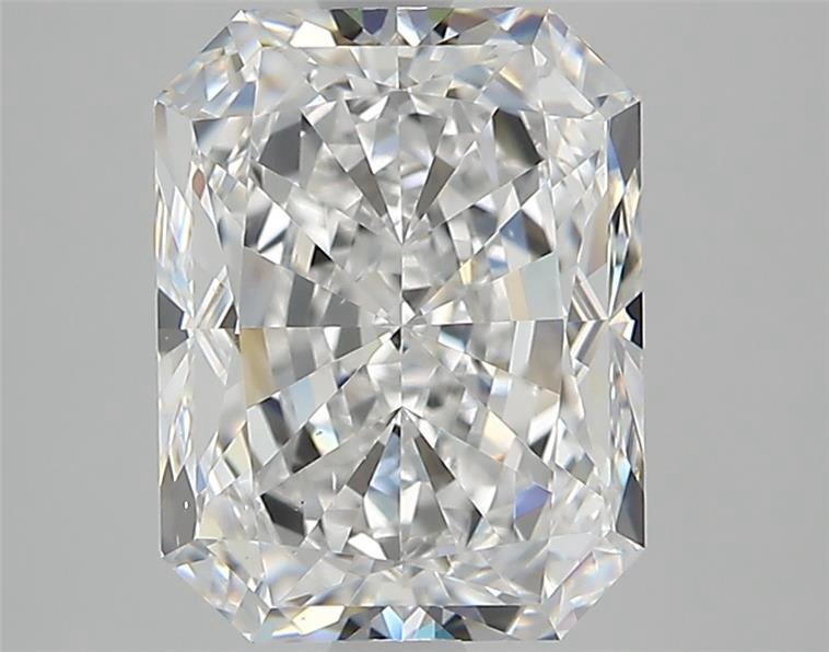 3.50ct D VS2 Very Good Cut Radiant Diamond