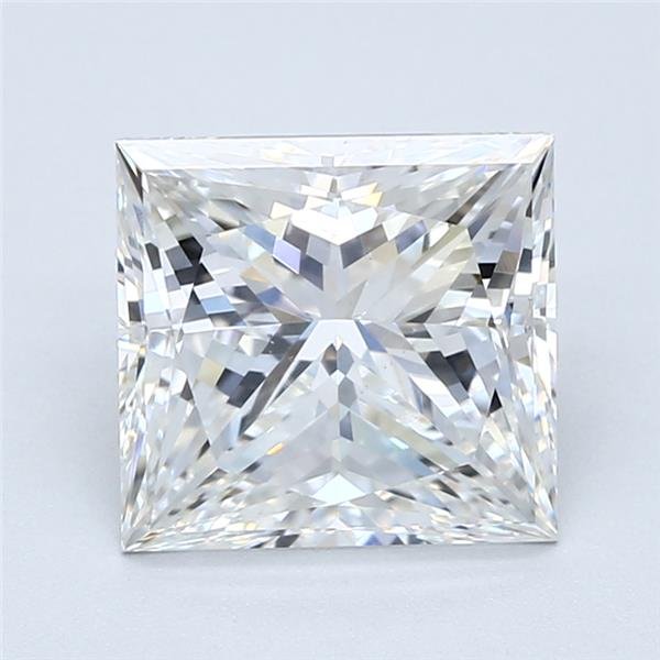 3.02ct G VS2 Excellent Cut Princess Diamond