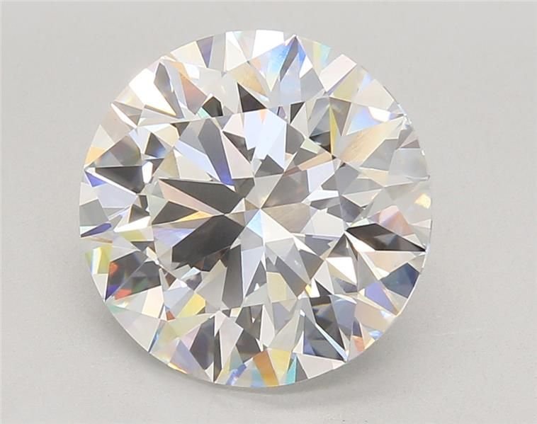 5.58ct F VS1 Rare Carat Ideal Cut Round Lab Grown Diamond