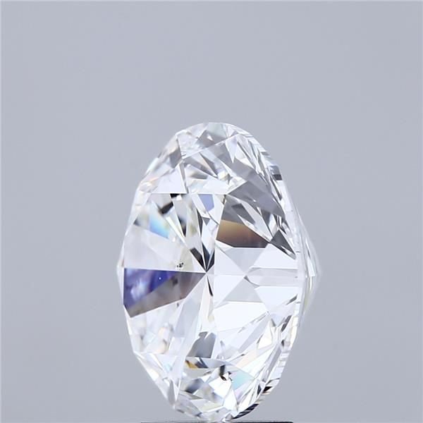 6.23ct D SI2 Rare Carat Ideal Cut Round Diamond