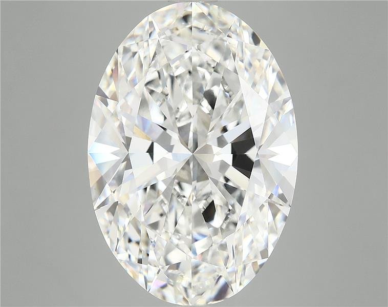 10.17ct F VS1 Rare Carat Ideal Cut Oval Lab Grown Diamond