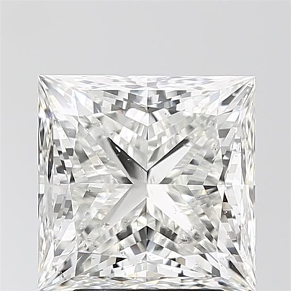 4.03ct I SI2 Rare Carat Ideal Cut Princess Diamond