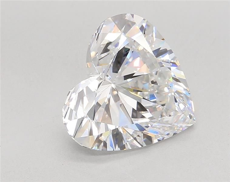 4.04ct D VVS2 Rare Carat Ideal Cut Heart Lab Grown Diamond