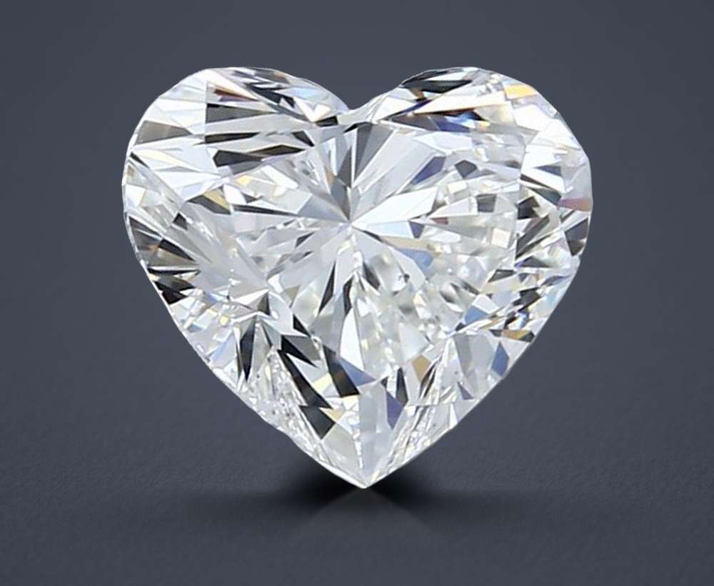 2.21 Carat Heart Natural Diamond