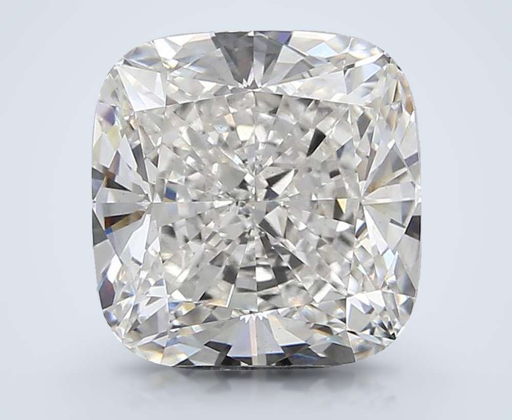 6.70 Carat Cushion Lab Diamond
