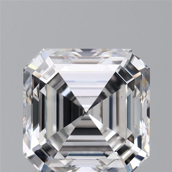 1.39ct E VS1 Rare Carat Ideal Cut Asscher Lab Grown Diamond