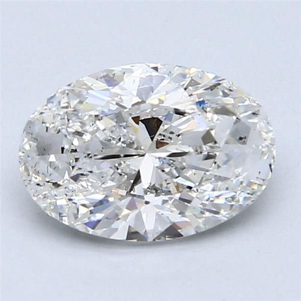 2.01ct G SI2 Excellent Cut Oval Diamond