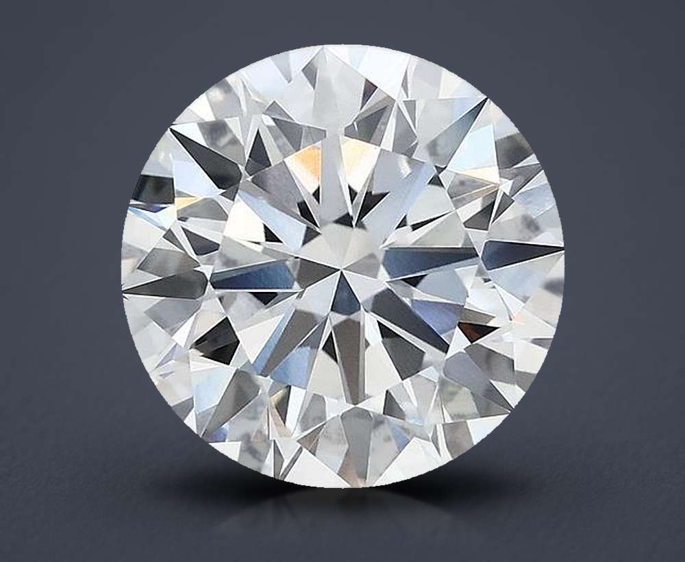 4.04 Carat Round Lab Diamond