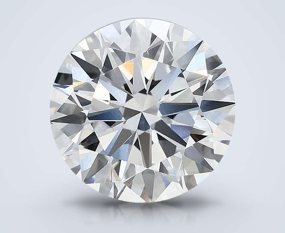 4.04 Carat Round Lab Diamond