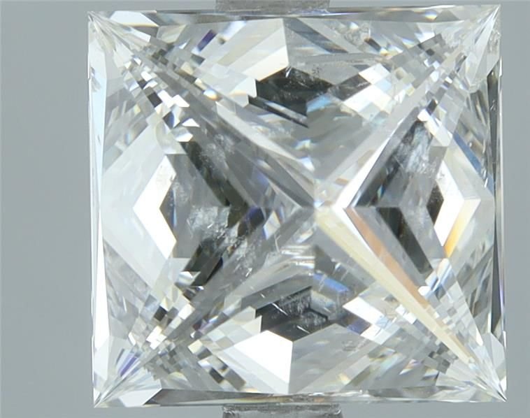 2.40ct H SI2 Rare Carat Ideal Cut Princess Diamond