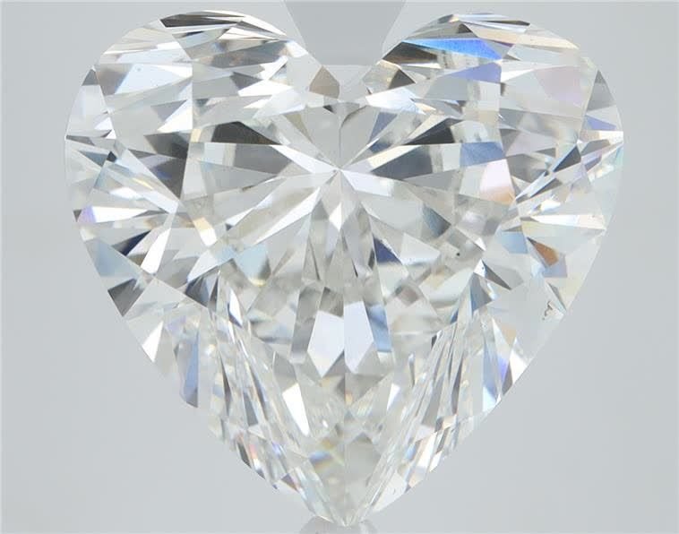 9.09ct F VS1 Rare Carat Ideal Cut Heart Lab Grown Diamond