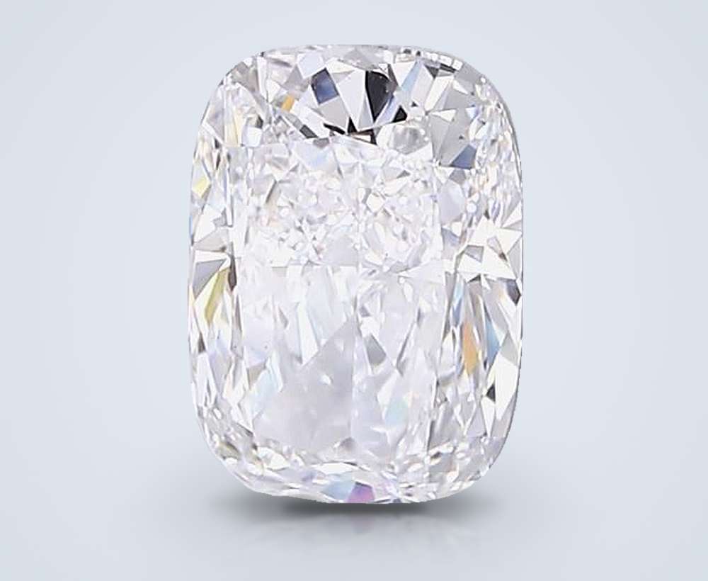 6.82 Carat Cushion Lab Diamond