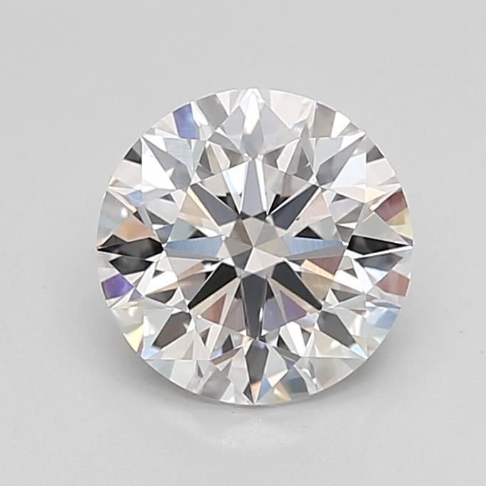 2.52ct F VVS2 Rare Carat Ideal Cut Round Lab Grown Diamond