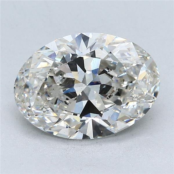 2.74ct I VS2 Rare Carat Ideal Cut Oval Lab Grown Diamond