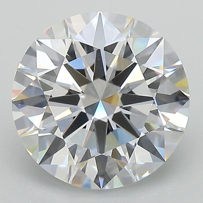 2.51ct D VS1 Rare Carat Ideal Cut Round Lab Grown Diamond