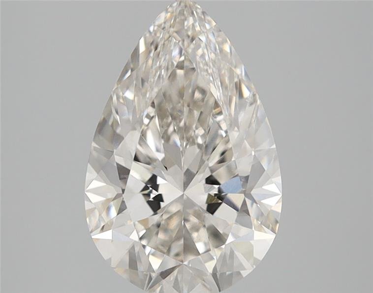 2.05ct H VS1 Rare Carat Ideal Cut Pear Lab Grown Diamond