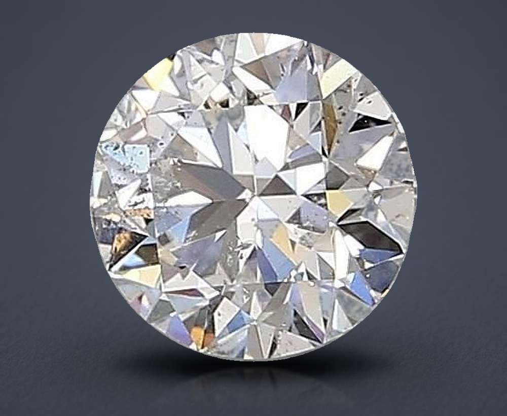 0.90 Carat Round Natural Diamond