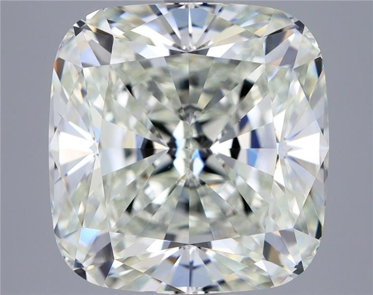 6.01ct J VS2 Rare Carat Ideal Cut Cushion Diamond