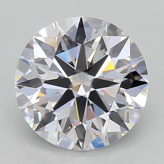 2.12ct D VVS1 Rare Carat Ideal Cut Round Lab Grown Diamond