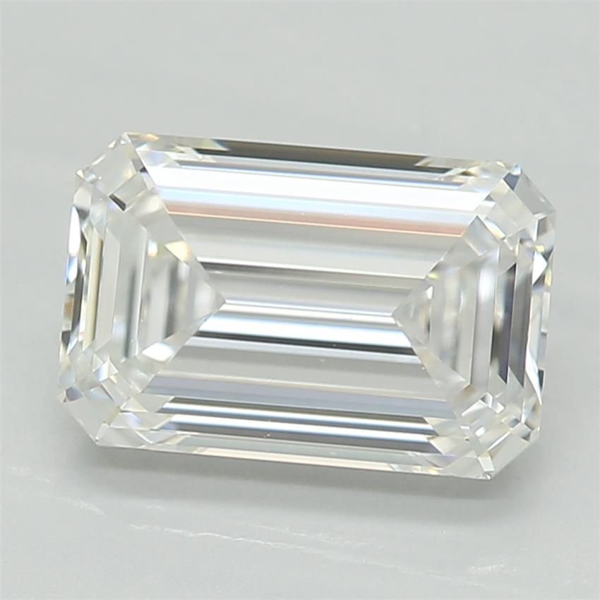 1.30ct E VS1 Rare Carat Ideal Cut Emerald Lab Grown Diamond