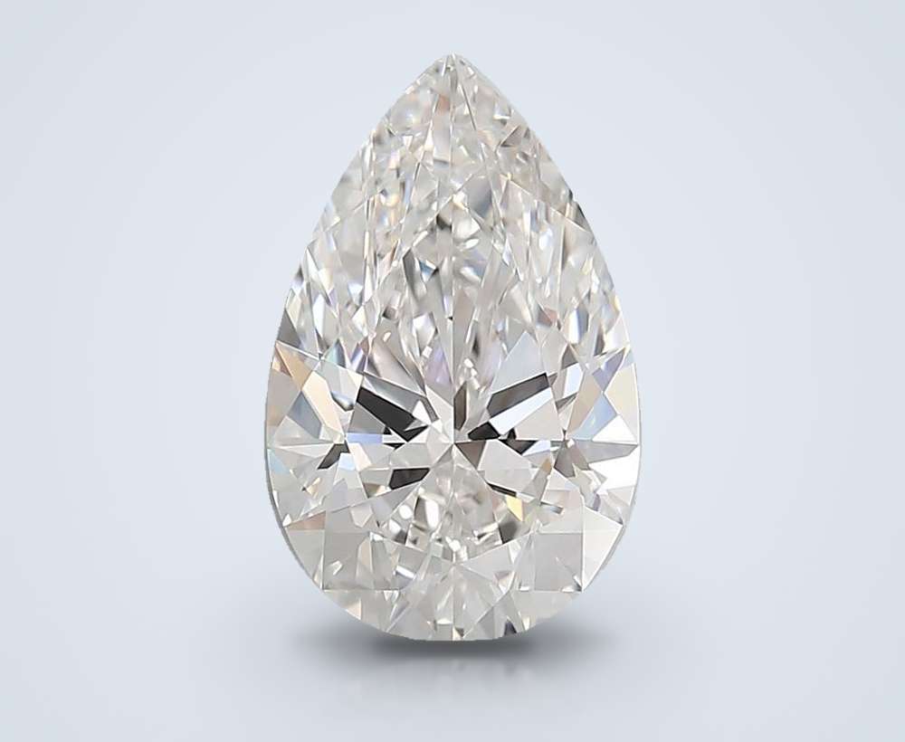 4.03 Carat Pear Lab Diamond