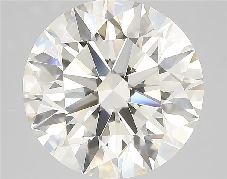 5.02ct K VVS1 Rare Carat Ideal Cut Round Diamond